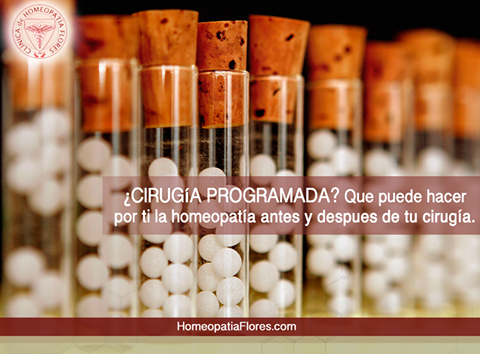 Homeopatia pre-quirurgica