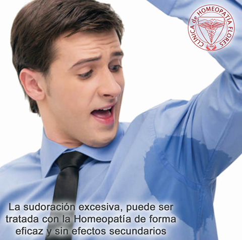 La hiperhidrosis (sudoración excesiva)