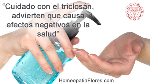 Triclosán, un cancerígeno muy común