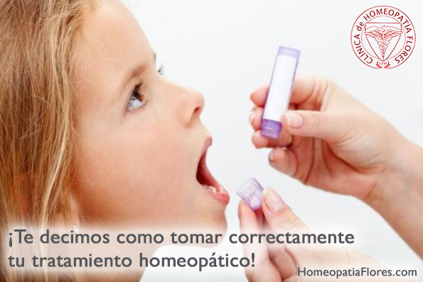 Como tomar la homeopatia correctamente