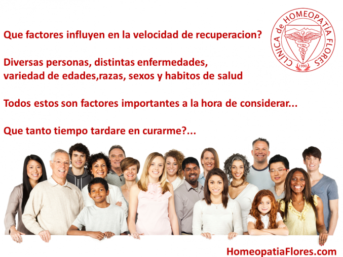 Cuanto tiempo tardare en curarme tomando Homeopatía?