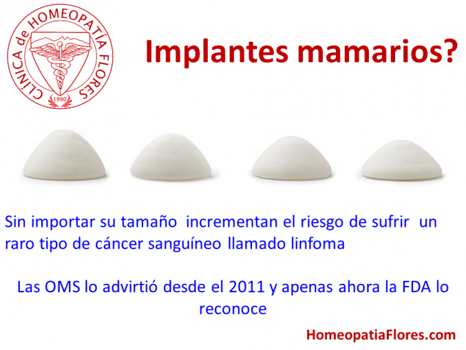 Asocian a los implantes mamarios a un mayor riesgo de cáncer.