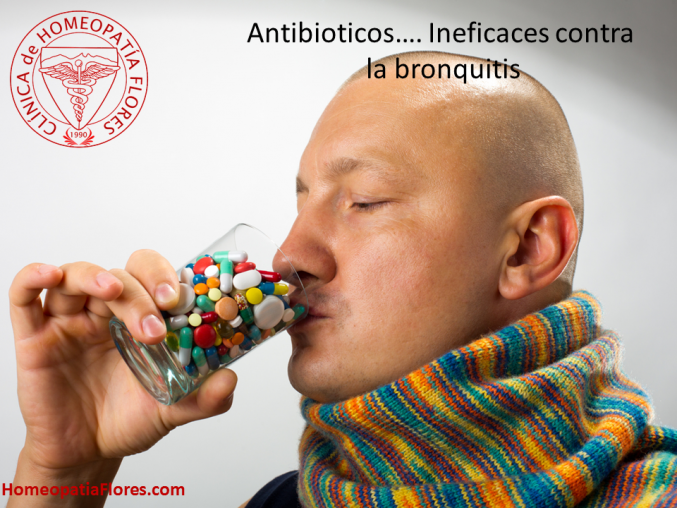 Los antibióticos son ineficaces en bronquitis