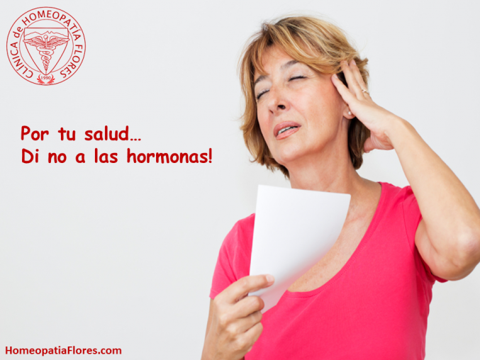 La terapia de reemplazo hormonal, no es recomendable.