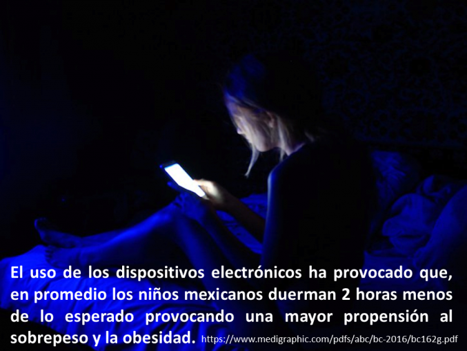 La falta de sueño está asociada a obesidad.