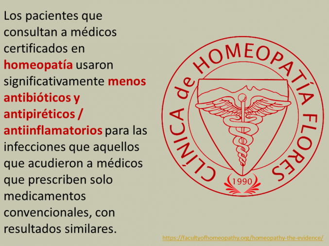 Una razón mas para tomar homeopatía