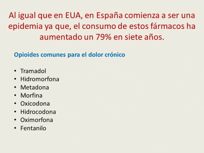 Una epidemia de adicción