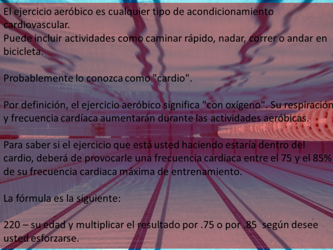 ¿Qué es el ejercicio aeróbico?