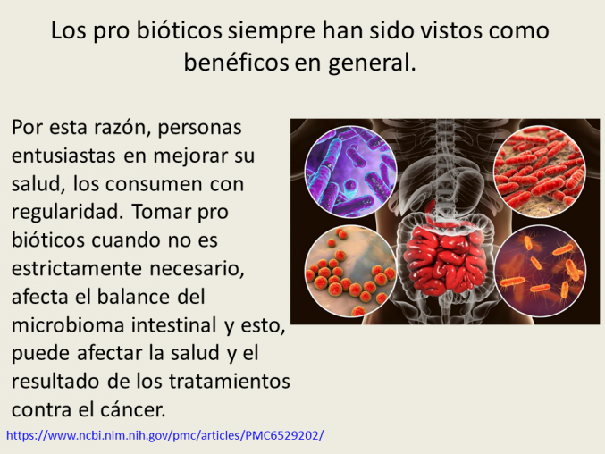 Los pro bioticos o son innocuos como parecen
