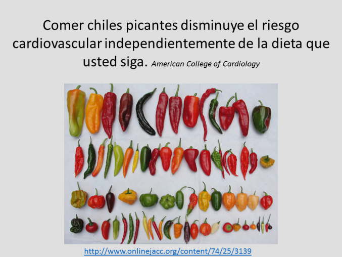 Tan rico y saludable el picante