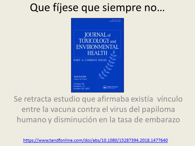 Conclusiones erróneas