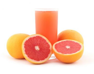 Cuidado con el jugo de toronja