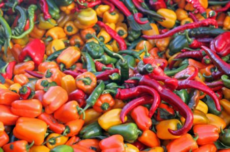 Ahora es cuando chile verde, le has de dar sabor al caldo.